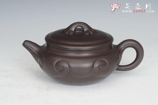 紫砂壶图片：仿古如意 - 宜兴紫砂壶网