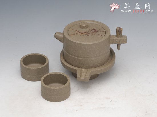 紫砂壶图片：炻来运转 - 宜兴紫砂壶网