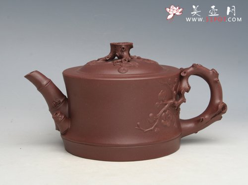 紫砂壶图片：岁寒三友 - 宜兴紫砂壶网