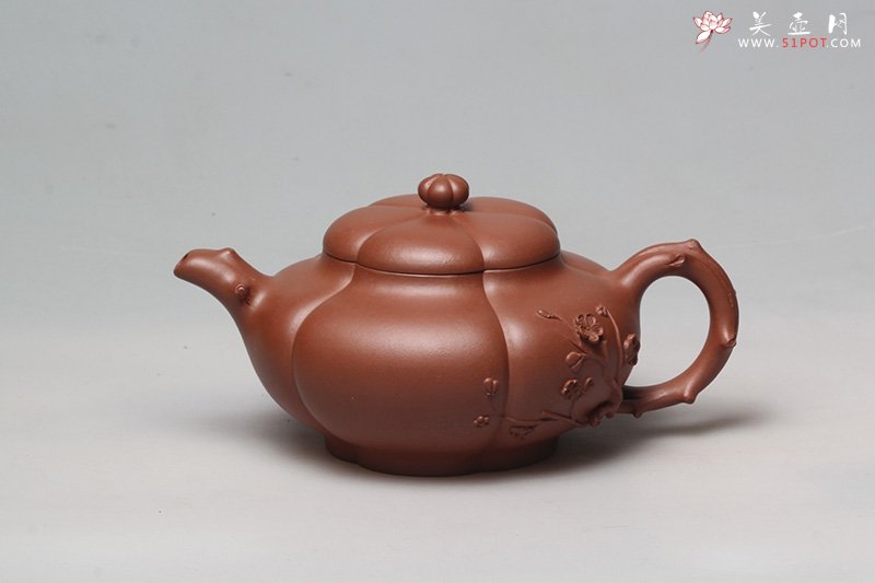 紫砂壶图片：寒梅 - 宜兴紫砂壶网