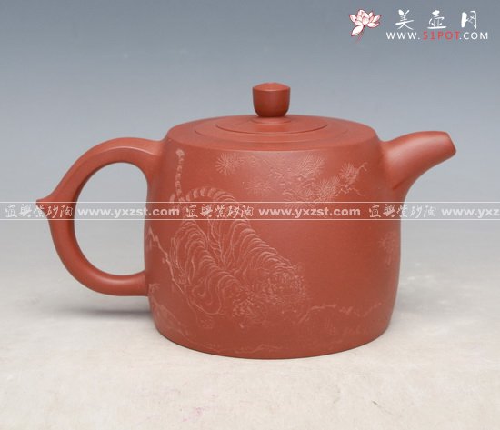 紫砂壶图片：井栏二 - 宜兴紫砂壶网