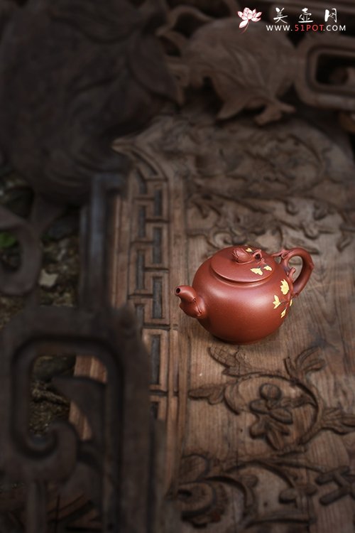 紫砂壶图片：玉兰飘香 - 宜兴紫砂壶网