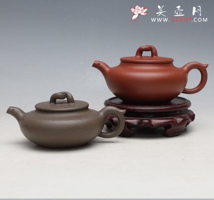 紫砂壶图片：牵手 - 宜兴紫砂壶网