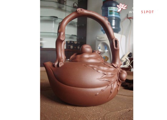 紫砂壶图片：五代同堂 - 宜兴紫砂壶网