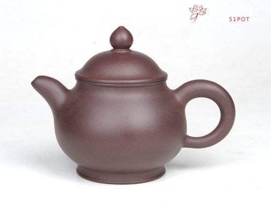 紫砂壶图片：潘壶  220CC... - 宜兴紫砂壶网