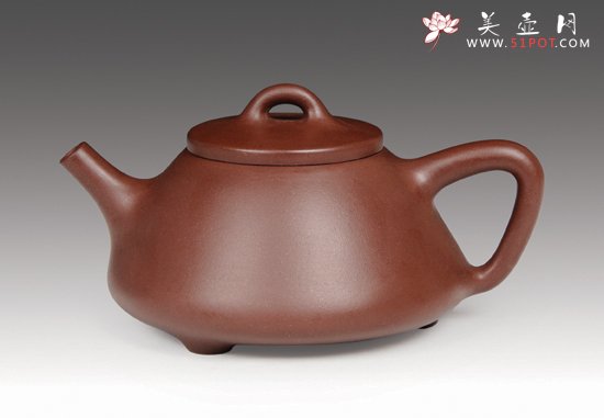紫砂壶图片：子冶石瓢 - 宜兴紫砂壶网
