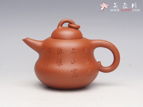 紫砂壶图片：曼生葫芦 - 宜兴紫砂壶网