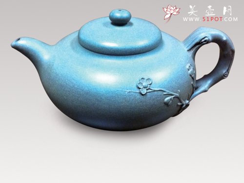 紫砂壶图片：梅花三弄 - 宜兴紫砂壶网