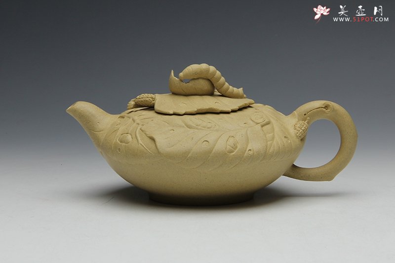 紫砂壶图片：蚕桑壶 - 宜兴紫砂壶网