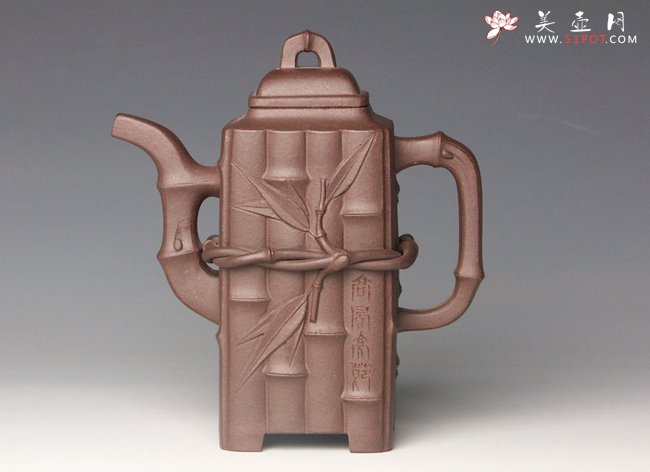 紫砂壶图片：高风亮节 180CC - 宜兴紫砂壶网