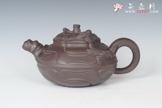 紫砂壶图片：风卷葵 - 宜兴紫砂壶网