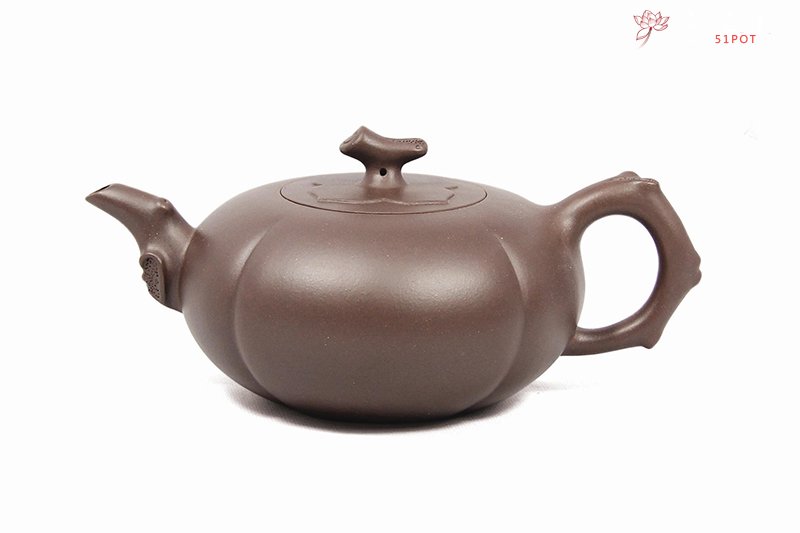 紫砂壶图片：柿圆 - 宜兴紫砂壶网