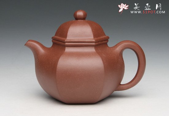 紫砂壶图片：六方宫灯 - 宜兴紫砂壶网