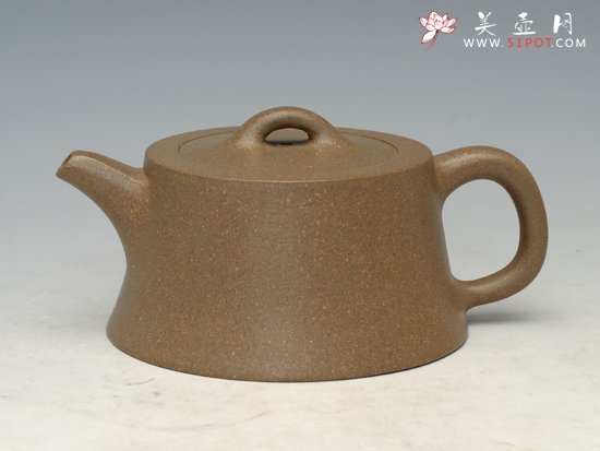 紫砂壶图片：高深井栏（段泥） - 宜兴紫砂壶网