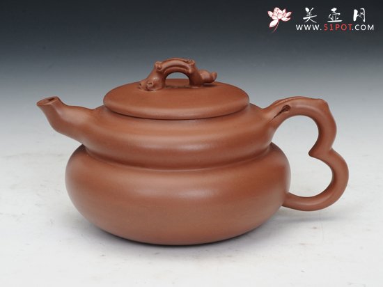 紫砂壶图片：葫芦 - 宜兴紫砂壶网