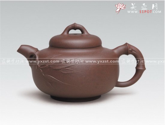 紫砂壶图片：步步高升 - 宜兴紫砂壶网