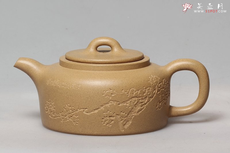 紫砂壶图片：扁井栏 - 宜兴紫砂壶网