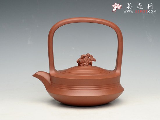 紫砂壶图片：年年有余   容量：450cc - 宜兴紫砂壶网