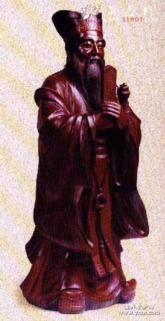 紫砂壶图片：万世师表 - 宜兴紫砂壶网