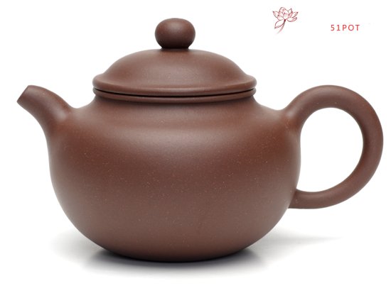 紫砂壶图片：小掇只  泥料：新拼紫  容量：220CC - 宜兴紫砂壶网