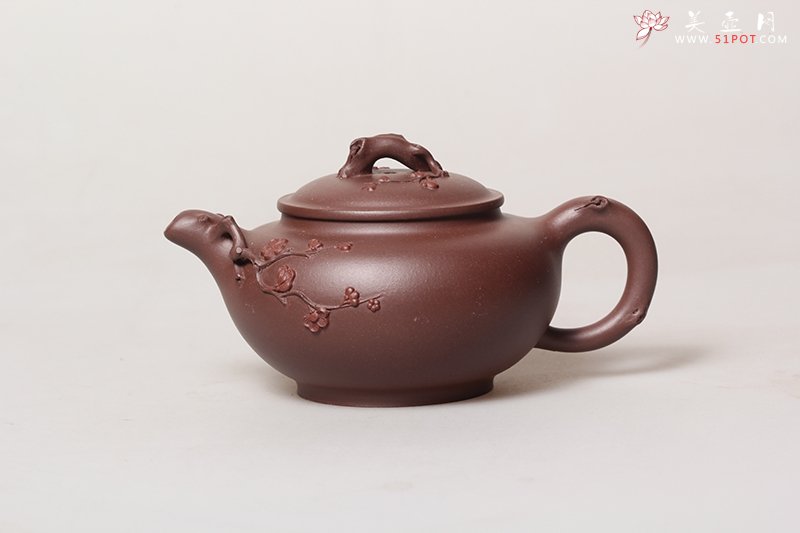 紫砂壶图片：梅花系列 - 宜兴紫砂壶网