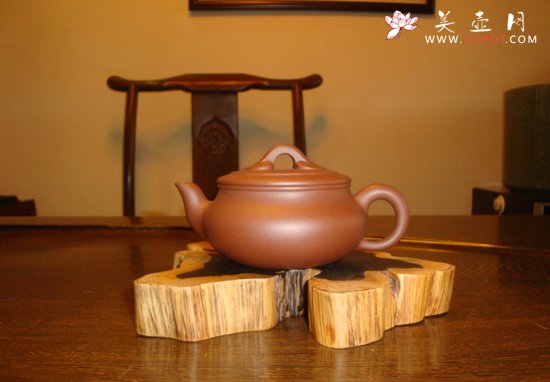 紫砂壶图片：如意 - 宜兴紫砂壶网