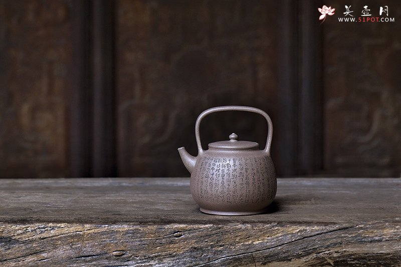 紫砂壶图片：散氏提粱大品 - 宜兴紫砂壶网