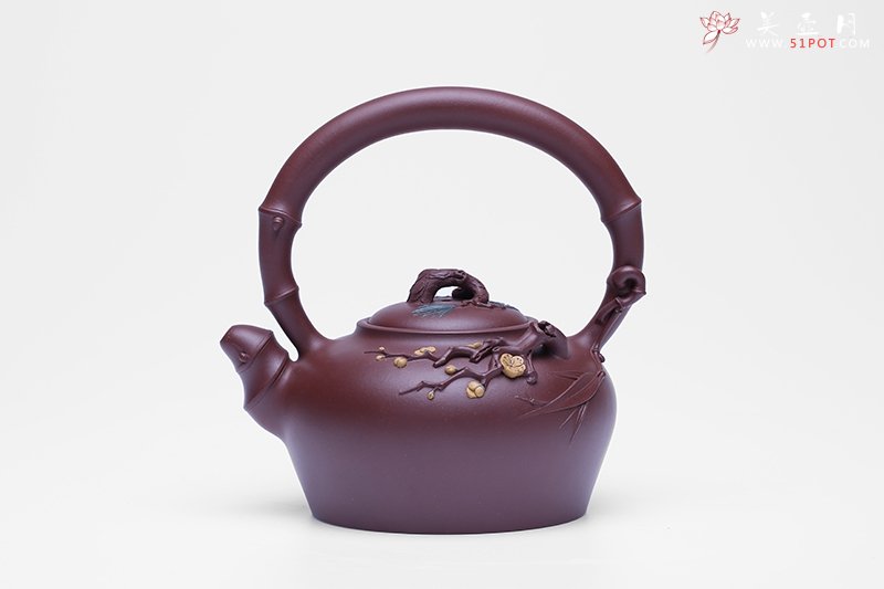 紫砂壶图片：岁寒三友 - 宜兴紫砂壶网