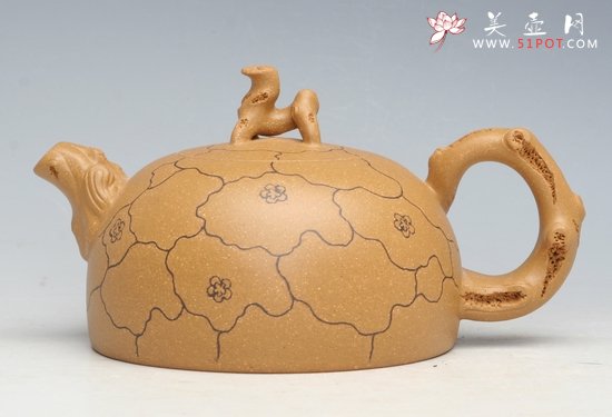 紫砂壶图片：树桩 - 宜兴紫砂壶网