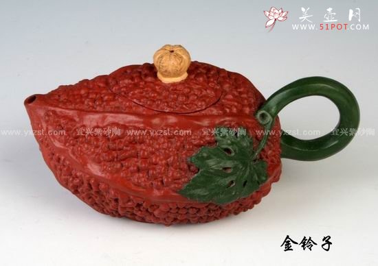 紫砂壶图片：金玲子 - 宜兴紫砂壶网