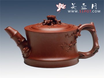 紫砂壶图片：三君子壶 - 宜兴紫砂壶网