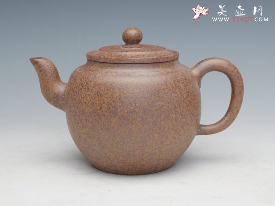 紫砂壶图片：宫灯 高温段泥 - 宜兴紫砂壶网