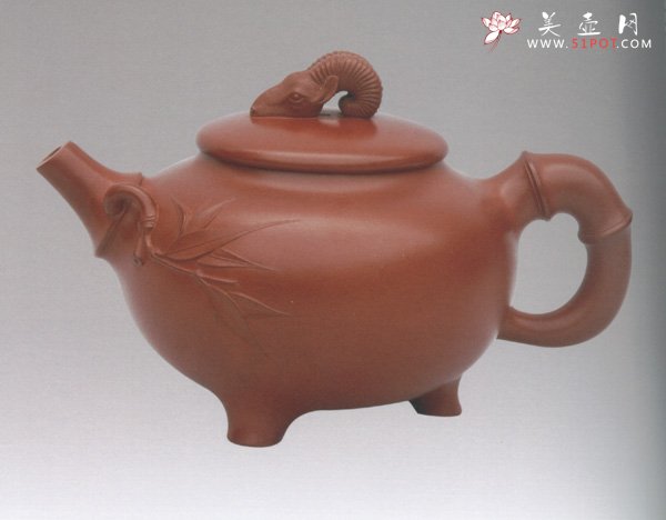 紫砂壶图片：祝君吉祥 - 宜兴紫砂壶网