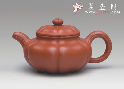 紫砂壶图片：葵仿古 - 宜兴紫砂壶网