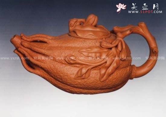 紫砂壶图片：佛手 - 宜兴紫砂壶网