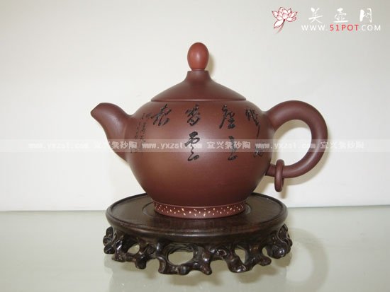 紫砂壶图片：鸿运当道 - 宜兴紫砂壶网