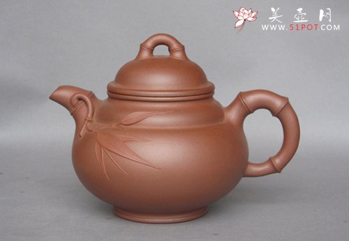 紫砂壶图片：竹节壶 - 宜兴紫砂壶网