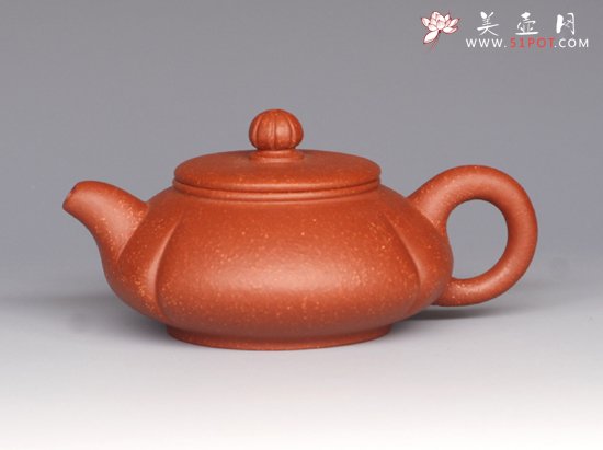 紫砂壶图片：菊蕾(全手工) - 宜兴紫砂壶网