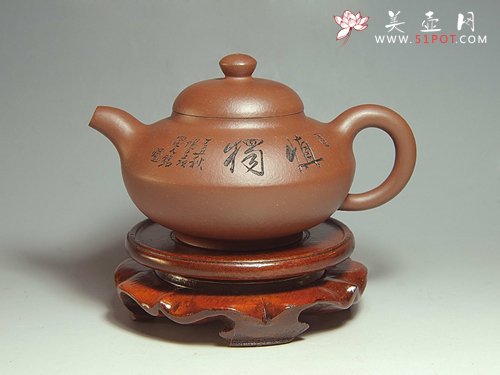 紫砂壶图片：合欢 - 宜兴紫砂壶网