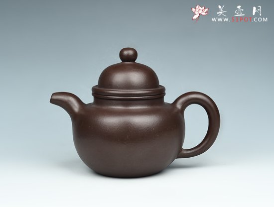 紫砂壶图片：掇球（寿珍） - 宜兴紫砂壶网