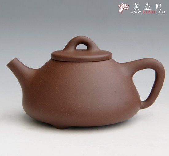 紫砂壶图片：子冶石瓢 - 宜兴紫砂壶网
