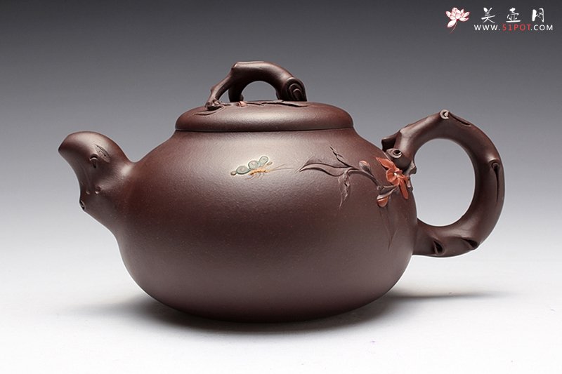 紫砂壶图片：春暖花开 - 宜兴紫砂壶网