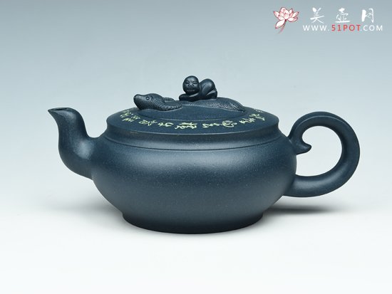 紫砂壶图片：牧童 - 宜兴紫砂壶网