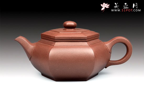 紫砂壶图片：12 大彬六方 - 宜兴紫砂壶网