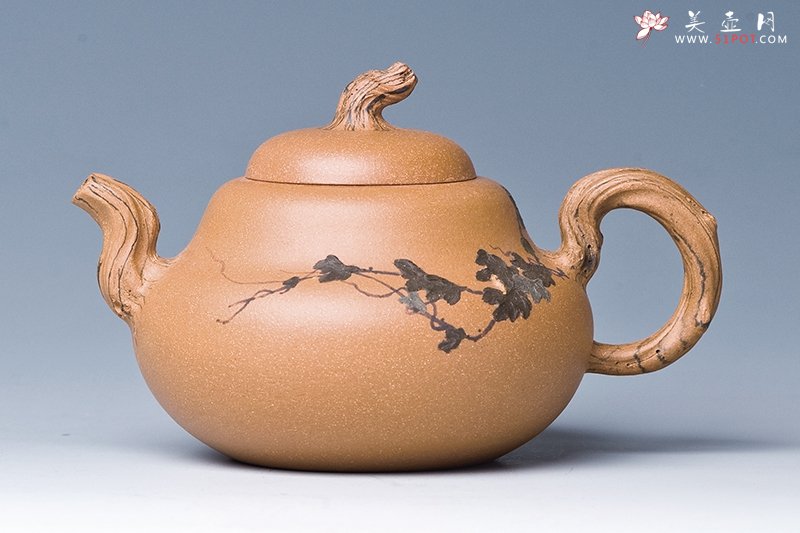 紫砂壶图片：乾坤葫芦小 - 宜兴紫砂壶网