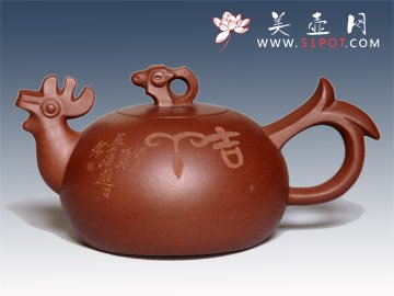 紫砂壶图片：美林吉祥 - 宜兴紫砂壶网