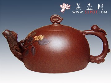 紫砂壶图片：奔月 - 宜兴紫砂壶网