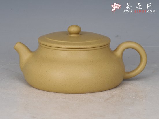 紫砂壶图片：本山绿泥小品  160cc - 宜兴紫砂壶网