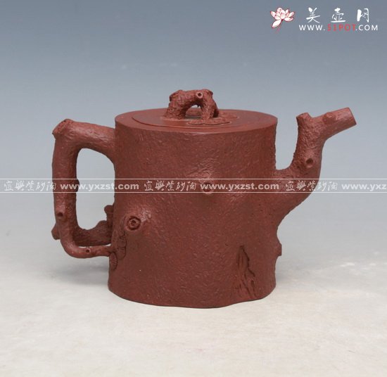 紫砂壶图片：松桩二 - 宜兴紫砂壶网