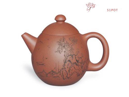 紫砂壶图片：小龙旦壶  泥料：... - 宜兴紫砂壶网